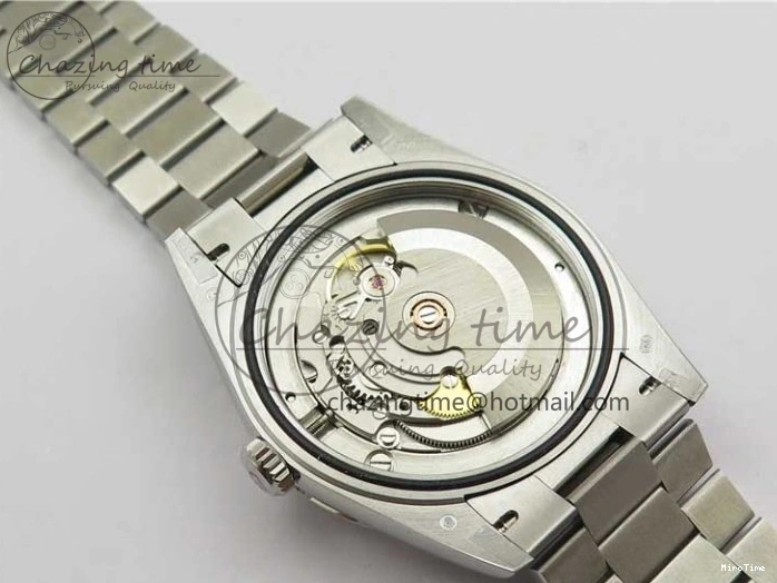 MiroTime 0111 Neat Day-Date 40mm 228239 BP New Dial Version 904 SS RG Stick Markers Dial on SS President Bracelet A 2819